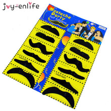 Load image into Gallery viewer, JOY-ENLIFE 12pcs Funny Costume Pirate Party Mustache Cosplay Fake Moustache Fake Beard For Kids Adult Halloween Party Decoration