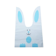 Load image into Gallery viewer, 50pcs/lot Cute Rabbit Ear Bags Cookie Plastic Bags&amp;Candy Gift Bags For Biscuits Snack Baking Package And Event Party Supplies