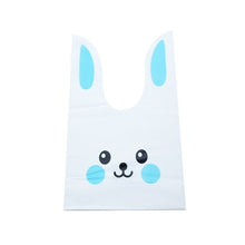 Load image into Gallery viewer, 50pcs/lot Cute Rabbit Ear Bags Cookie Plastic Bags&amp;Candy Gift Bags For Biscuits Snack Baking Package And Event Party Supplies