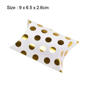 10pcs Favor candy Box bag New craft paper Pillow Shape Wedding Favor Gift Boxes pie Party Box bags eco friendly kraft  promotion