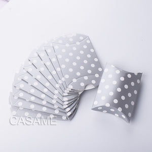 10pcs Favor candy Box bag New craft paper Pillow Shape Wedding Favor Gift Boxes pie Party Box bags eco friendly kraft  promotion