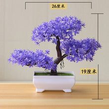 Load image into Gallery viewer, NEW Artificial Plants Bonsai Small Tree Pot Plants Fake Flowers Potted Ornaments For Home Decoration Hotel Garden Decor