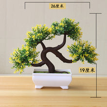 Load image into Gallery viewer, NEW Artificial Plants Bonsai Small Tree Pot Plants Fake Flowers Potted Ornaments For Home Decoration Hotel Garden Decor