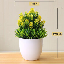 Load image into Gallery viewer, NEW Artificial Plants Bonsai Small Tree Pot Plants Fake Flowers Potted Ornaments For Home Decoration Hotel Garden Decor