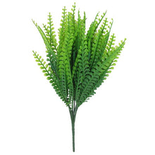 Load image into Gallery viewer, 7 Fork water grass Eucalyptus Plastic Artificial Plants Green Grass plastic flower Plant Wedding Home Decoration Table Decors